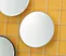 Magnifying glass cosmetic mirror